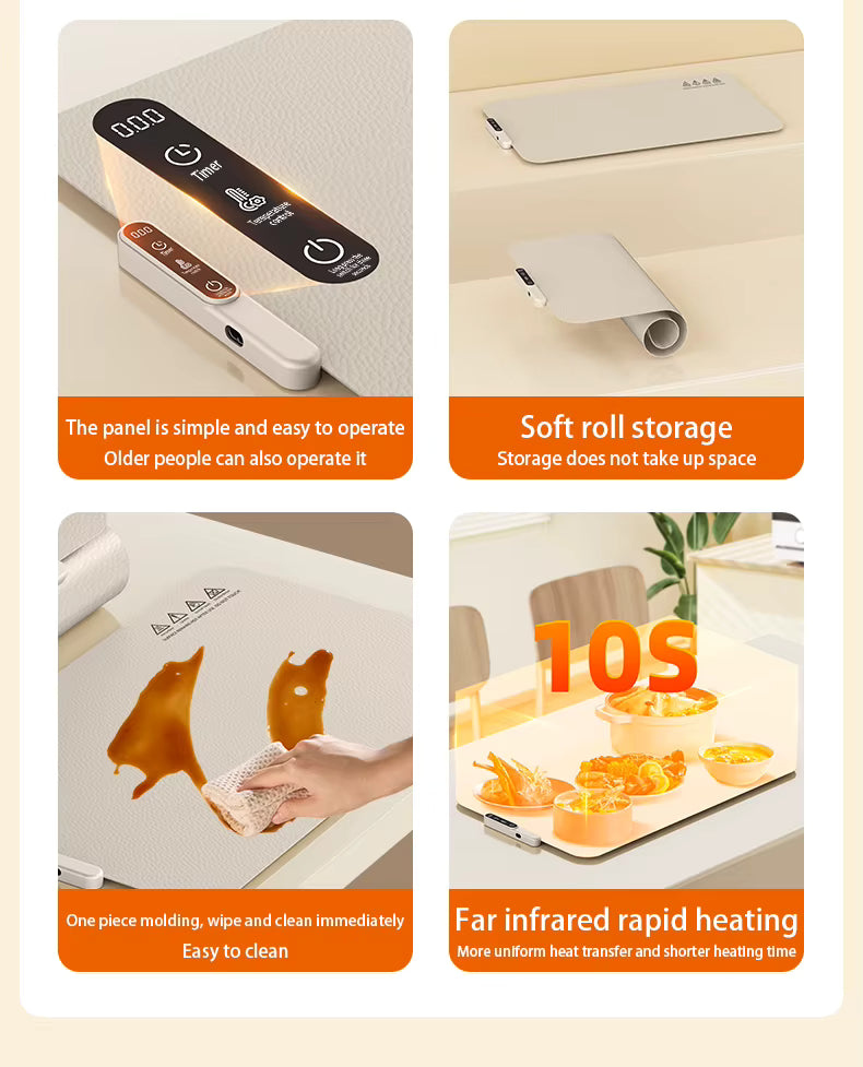 Rabipe™ Food Warming Mat